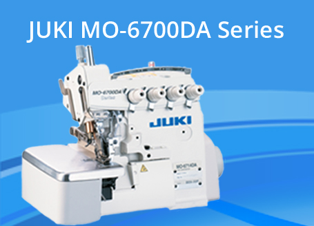 Juki MO-6700DA - Semi-Dry Head, High-Speed, Overlock Machine